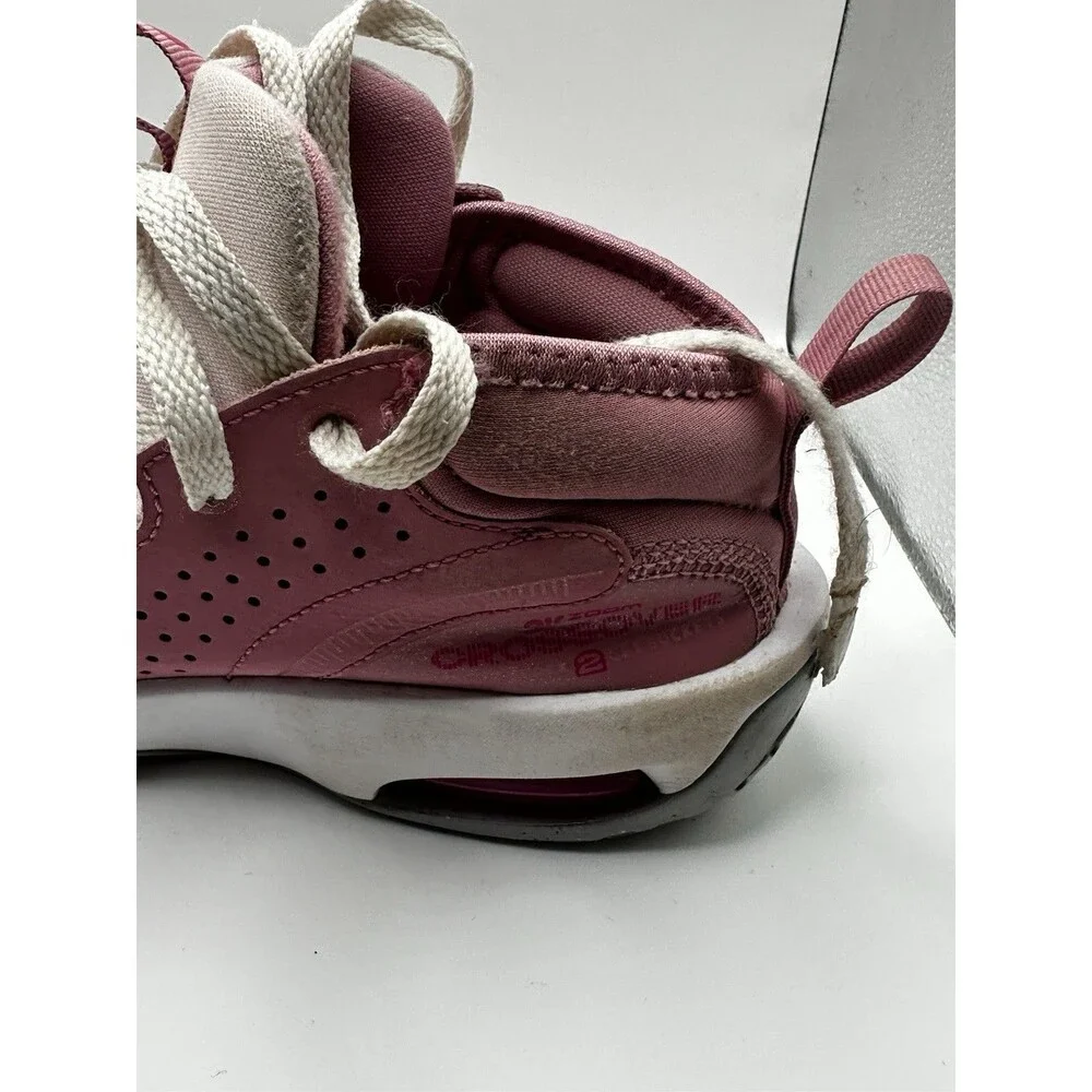 Nike Air Zoom Crossover 2 Kids Sz 3Y Pink Basketball Shoes FB2689-600